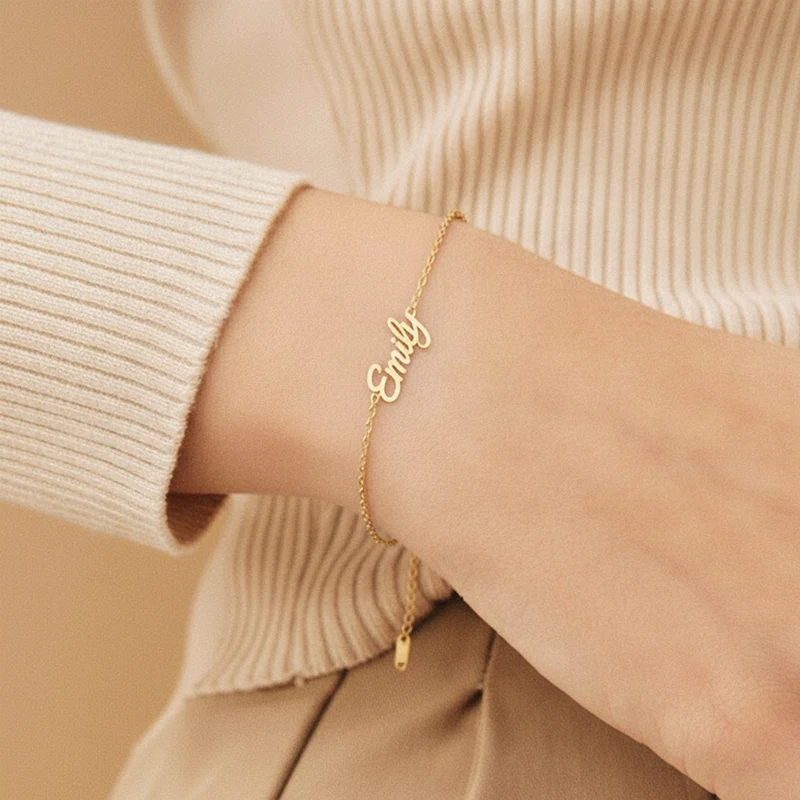 Name - Personalisiertes Geschenk | Armband Damen & Mann