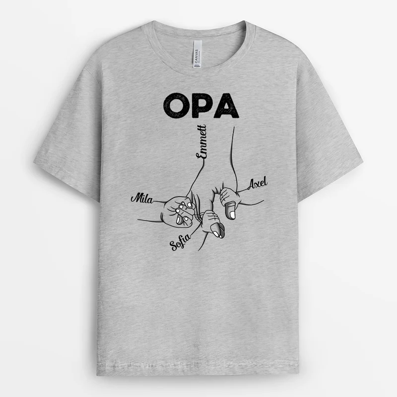 Papas/Opas Faust - Personalisiertes Geschenk | T-shirt für Papas