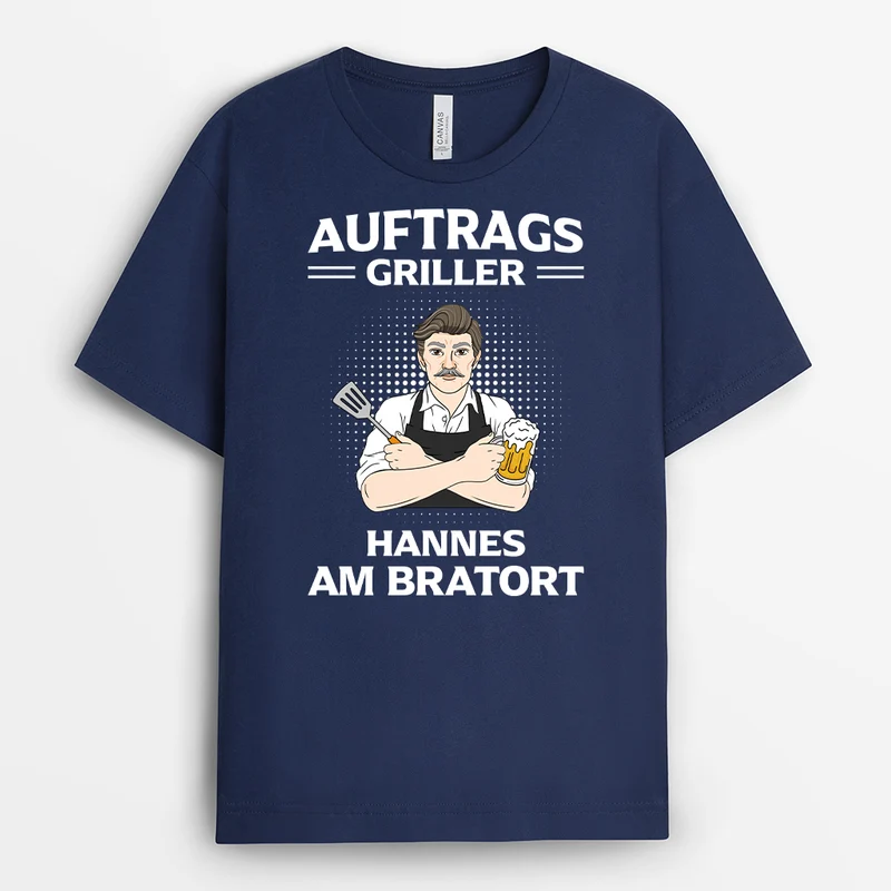 Grillmeister - Personalisiertes Geschenk | T shirts Herren