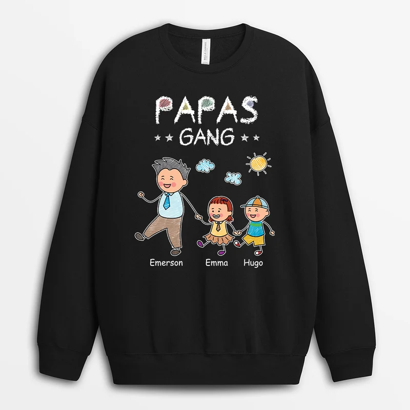 Papas Gang - Personalisiertes Geschenk | Pullovers Mama/Papa
