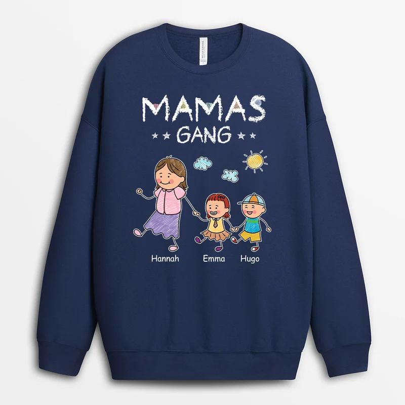 Papas Gang - Personalisiertes Geschenk | Pullovers Mama/Papa
