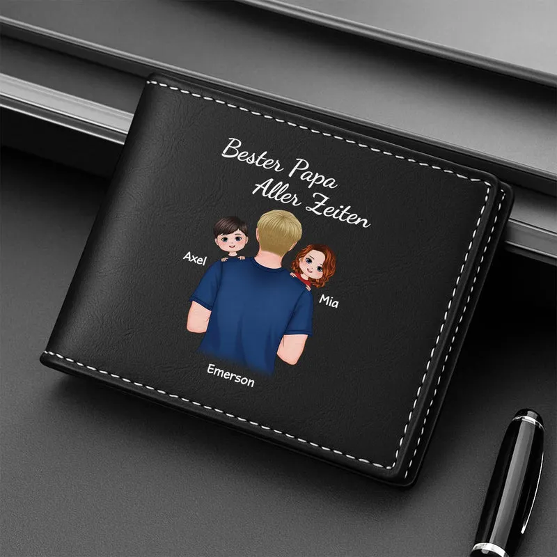 Bester Papa Aller Zeiten - Personalisierte Geschenke Herren | Portemonnaie