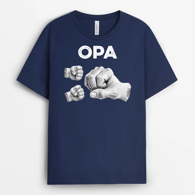 Papas Faust - Personalisiertes Geschenk | T-shirt für Papas