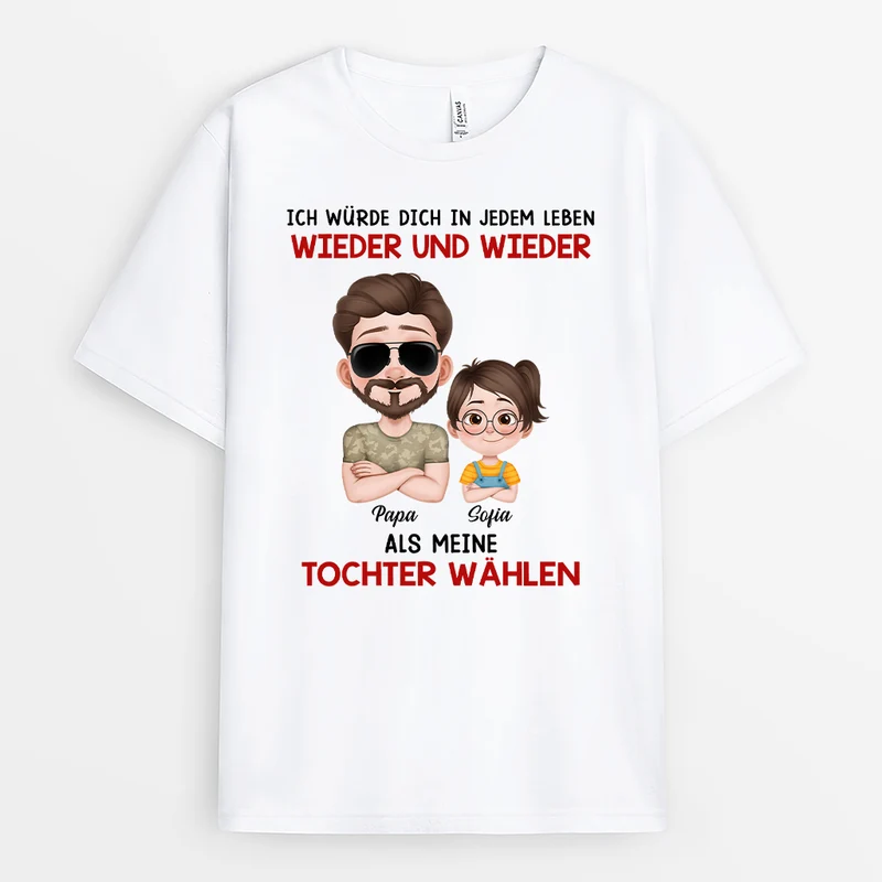 Immer Meine Tochter/Mein Sohn Cartoon - Personalisierte Geschenke Kinder | T Shirts