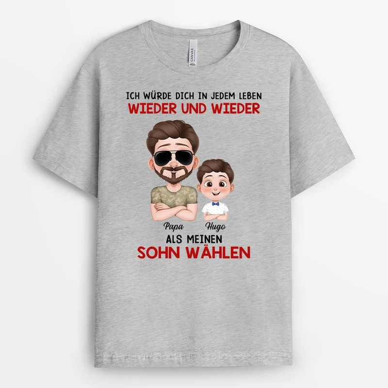Immer Meine Tochter/Mein Sohn Cartoon - Personalisierte Geschenke Kinder | T Shirts