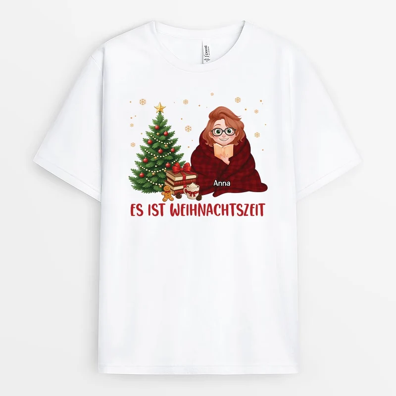 Es Ist Weihnachtszeit - Personalisierte Weihnachtsgeschenke | T Shirt Damen & Männer