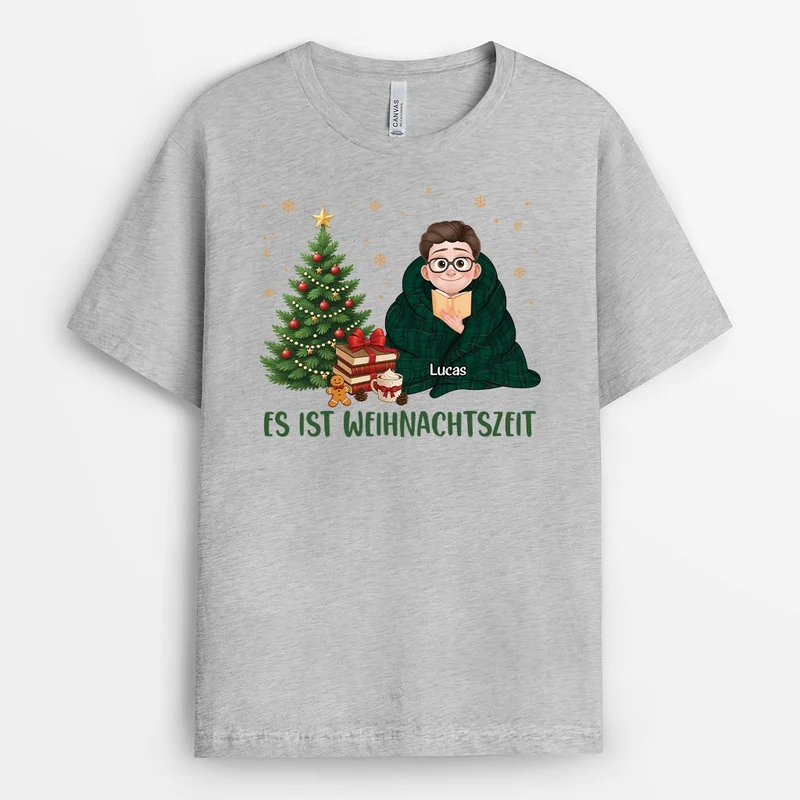 Es Ist Weihnachtszeit - Personalisierte Weihnachtsgeschenke | T Shirt Damen & Männer