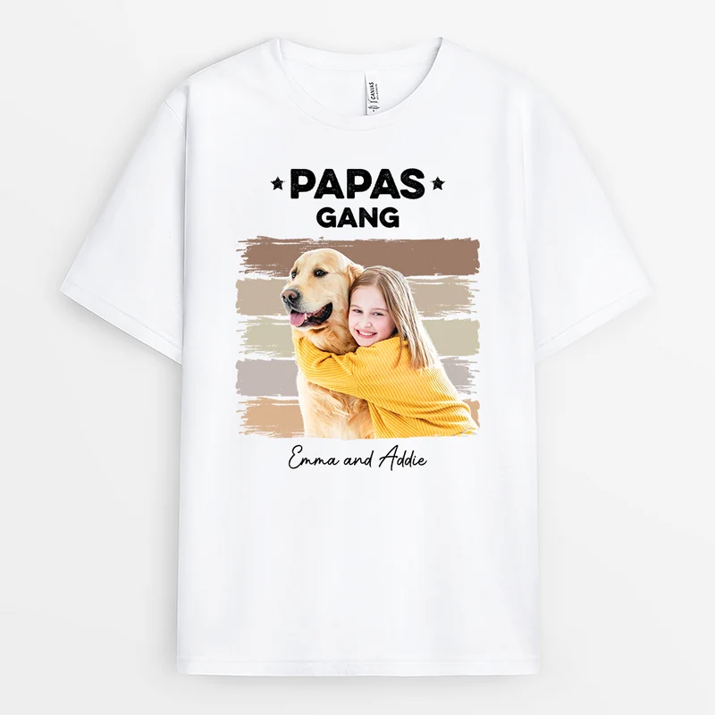 Papas/Opas Bande - Personalisiertes Geschenk | T-shirt für Opas/Papas