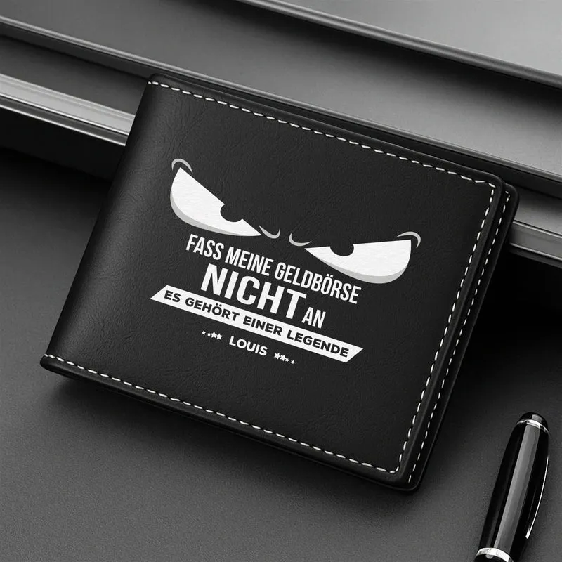 Fass Meine Geldbörse Nicht An - Personalisierte Geschenke Herren | Portemonnaie