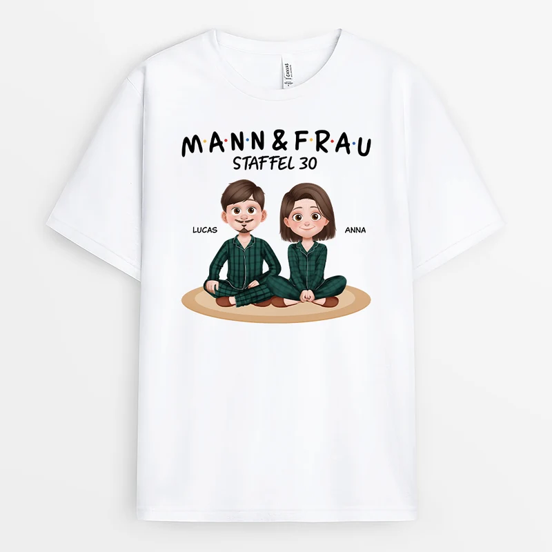 Mein Liebster & Meine Liebste - Personalisierte Paar Geschenke | T Shirt
