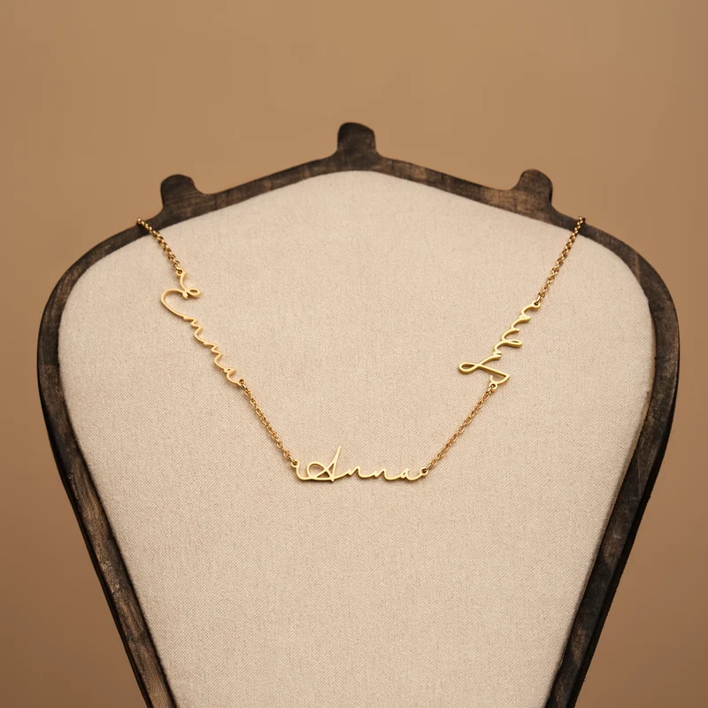 Kette Mit Mehreren Namen - Personalisierte Geschenke Für Frauen Und Männer | Namenskette