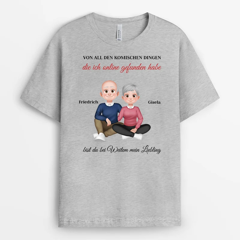 Bei Weitem Mein Liebling - Personalisierte Paar Geschenke | T Shirt