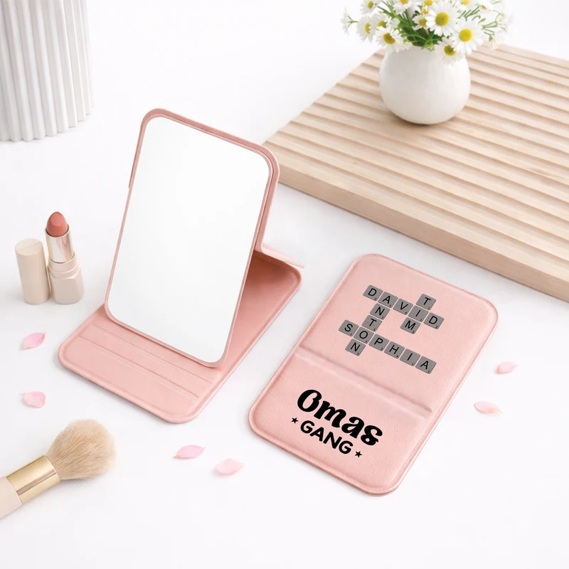 Omas Gang - Personalisiertes Geschenk | Taschenspiegel Oma/Mama