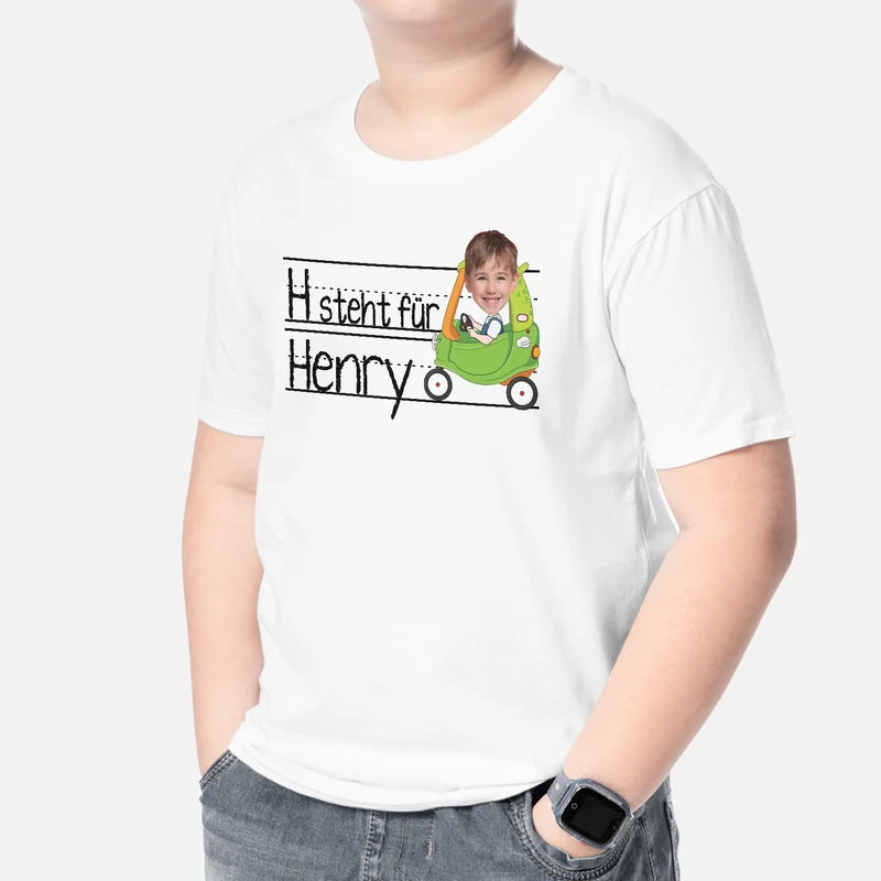Buchstaben - Personalisiertes Geschenk | T Shirts Kinder