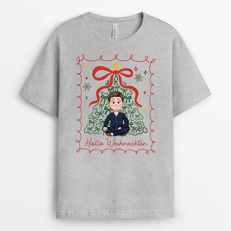 Fröhlich & Besinnlich - Personalisierte Weihnachtsgeschenke | T Shirt Männer & Damen