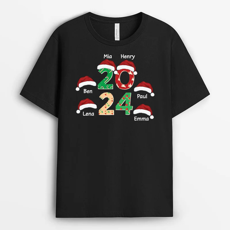 Weihnachtsmütze - Personalisiertes Geschenk | T-Shirt zu Weihnachten
