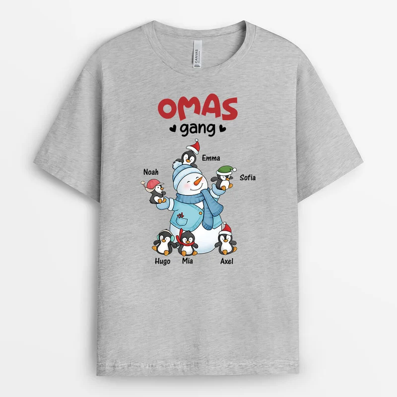 Opas/Papas Bande - Personalisiertes Geschenk | T-Shirt für Männer