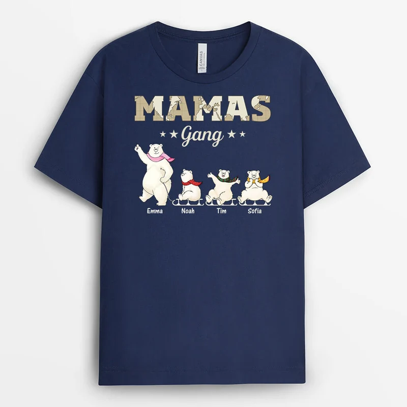 Opas Bande Bär - Personalisiertes Geschenk | T-Shirt für Opas