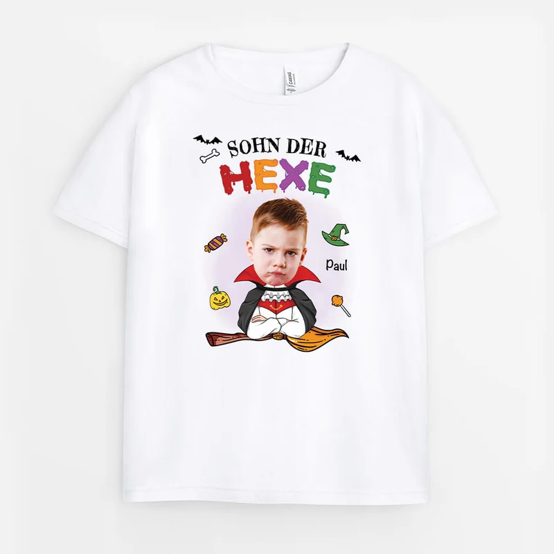 Hexensohn - Personalisiertes Geschenk | T-Shirt für Kinder