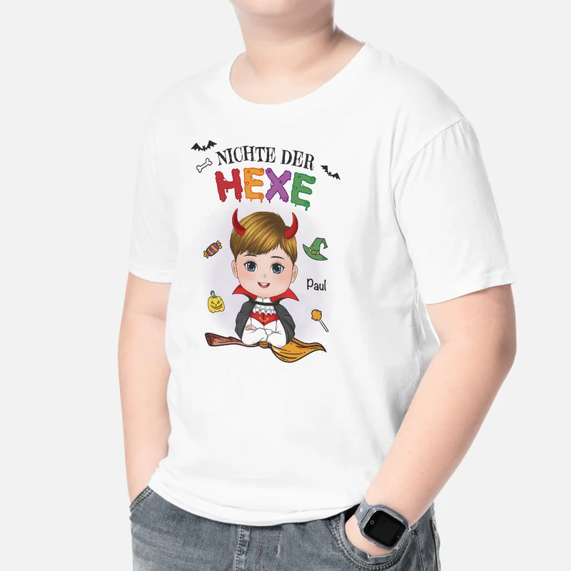 Hexensohn - Personalisiertes Geschenk | T-Shirt für Kinder