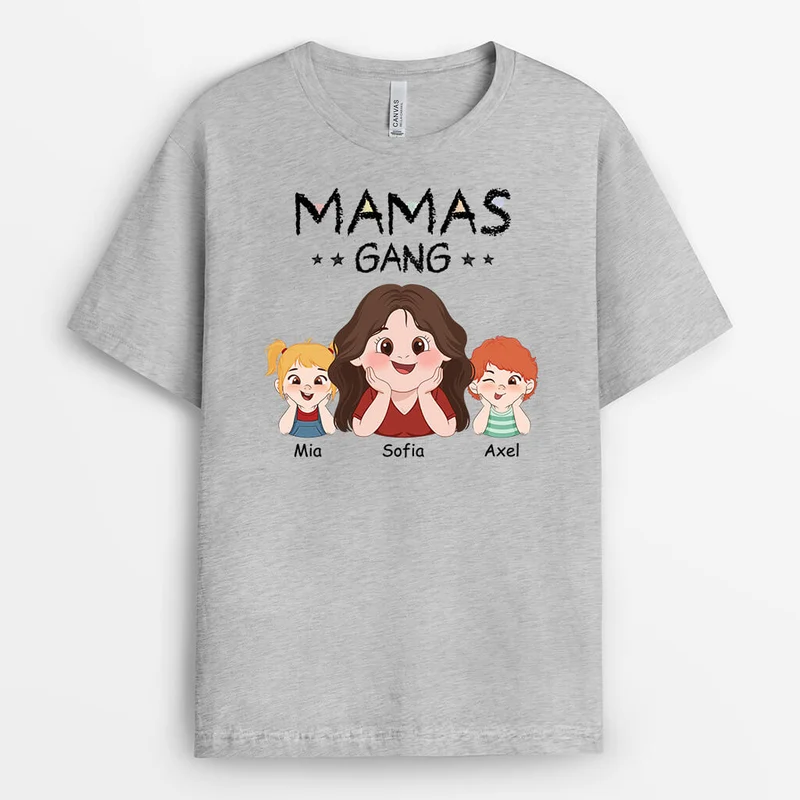 Omas/Mamas Bande - Personalisiertes Geschenk | T-Shirt für Damen