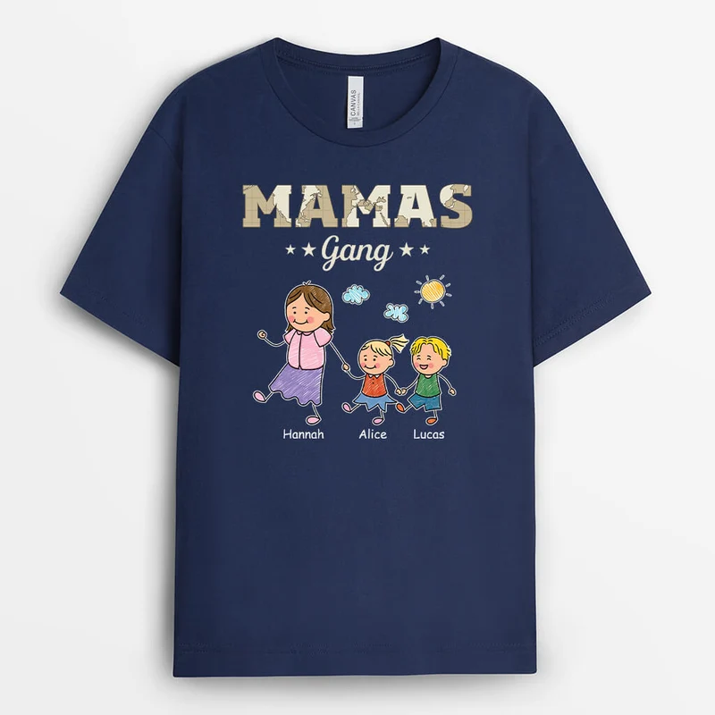 Omas/Mamas Bande - Personalisiertes Geschenk | T-Shirt für Damen