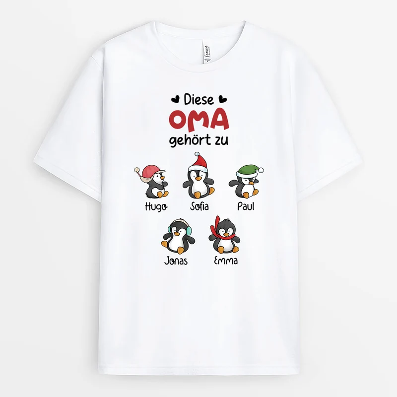 Diese Oma Gehört Zu - Personalisiertes Geschenk | T-Shirt für Omas