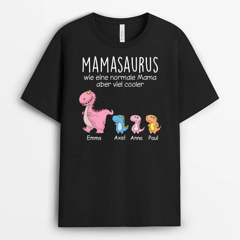 Mamasaurus - Personalisiertes Geschenk | T-Shirt für Mamas