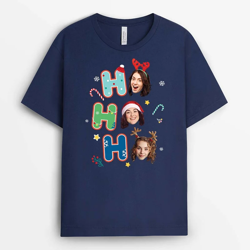 Lustig - Personalisiertes Geschenk | T-Shirt für Damen zu Weihnachten