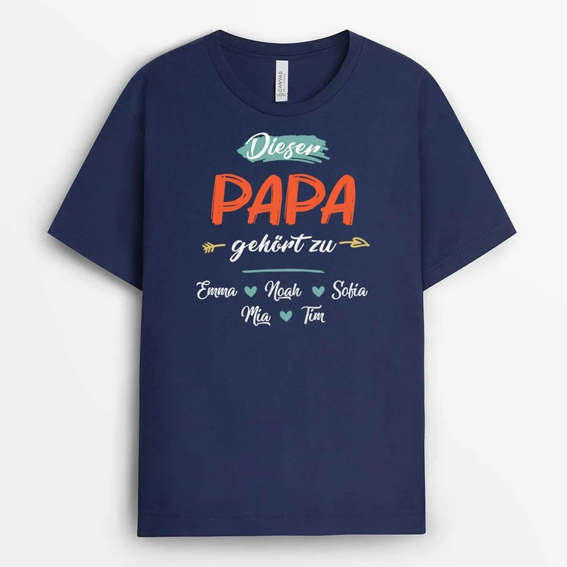 Diese Mamas/Omas Gehört Zu - Personalisiertes Geschenk | T-shirt für Frauen