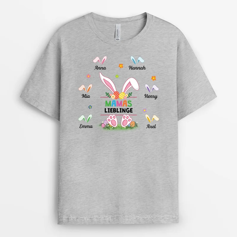 Omas Lieblinge - Personalisiertes Geschenk | T-shirt für Omas