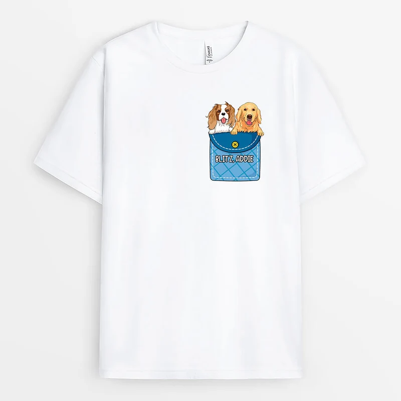 Hunde - Personalisiertes Geschenk | T-Shirt für Hundeliebhaber