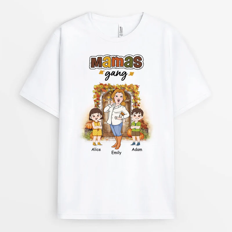 Mamas Bande - Personalisiertes Geschenk | T-Shirt für Mamas