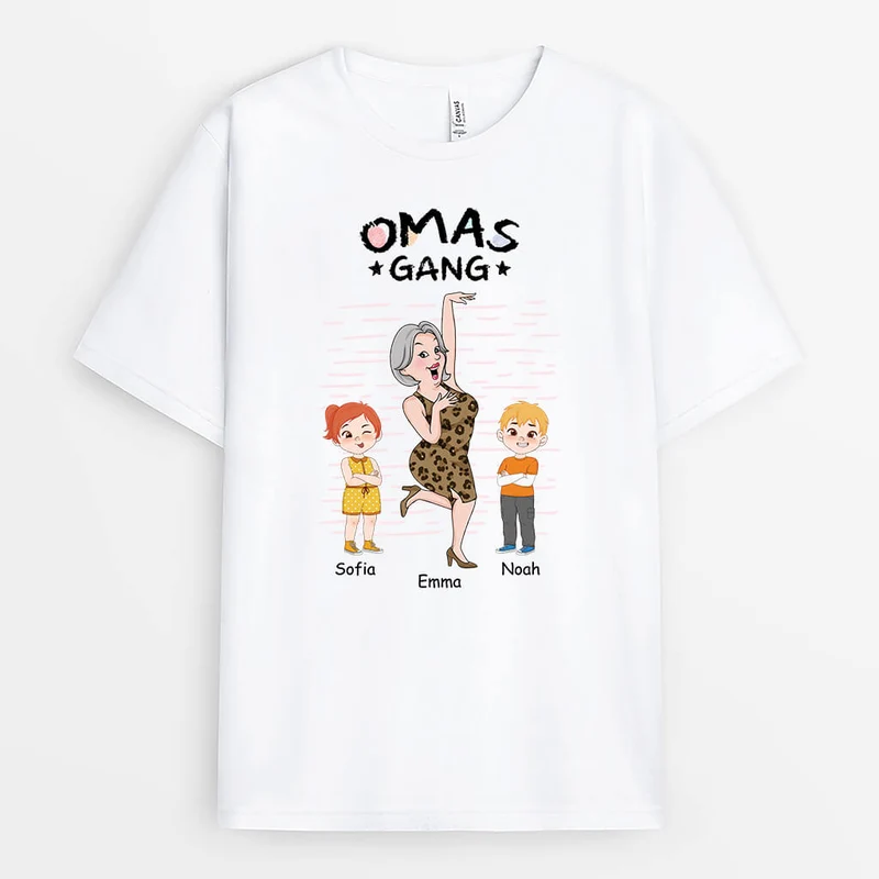 Omas Bande - Personalisiertes Geschenk | T-Shirt für Omas