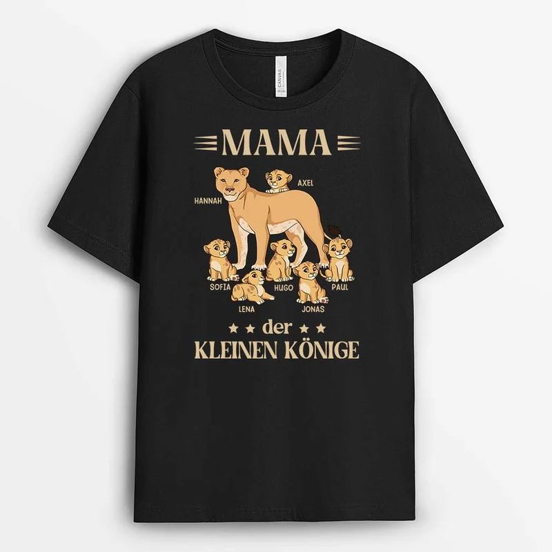 Papa Der Kleinen Könige - Personalisiertes Geschenk | T-Shirt für Papas