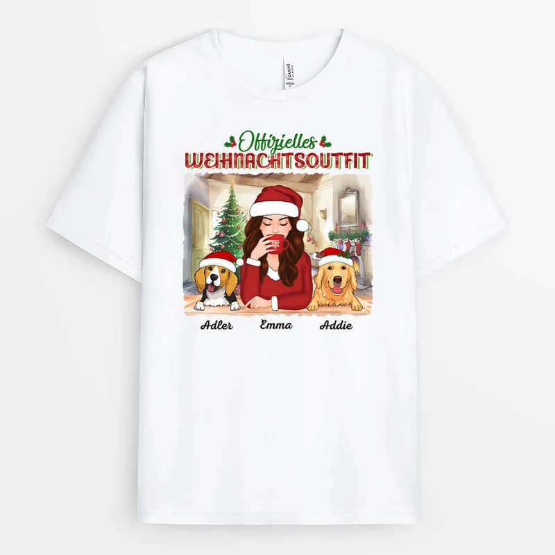 Offizielle Weihnachtskleidung - T-shirt für Frauen