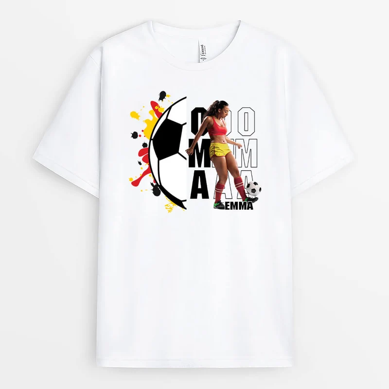 Sportliche Mama - Personalisiertes Geschenk | T-shirt für Mamas