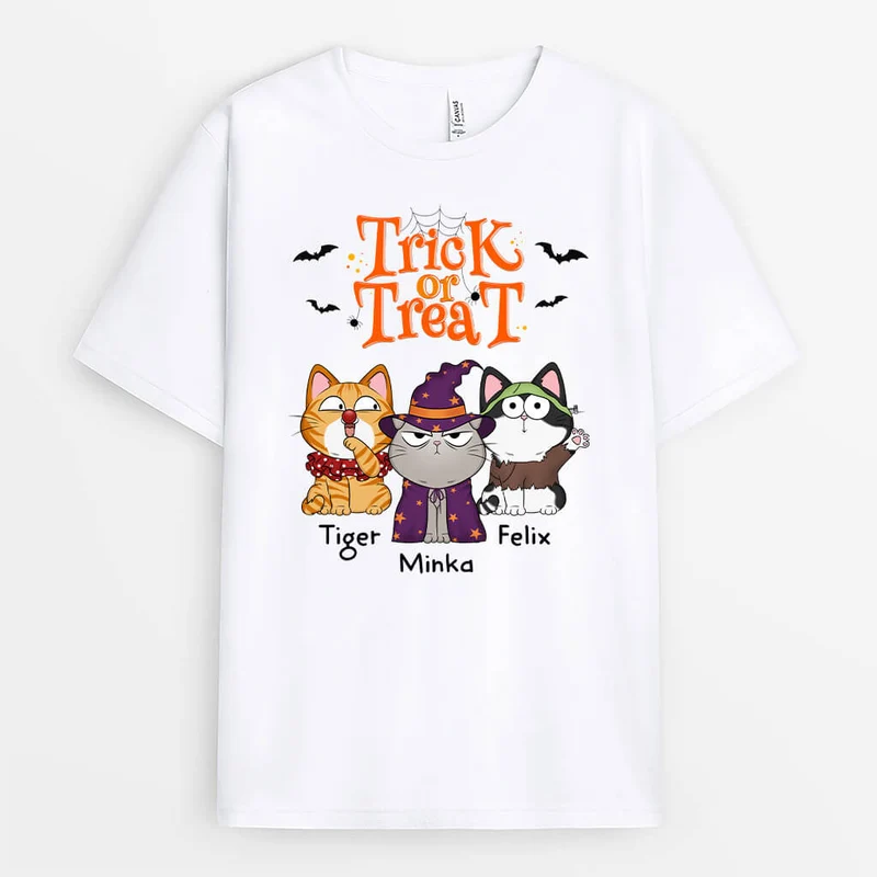 Süßes Oder Saures - Personalisiertes Geschenk | T-shirts für Halloween