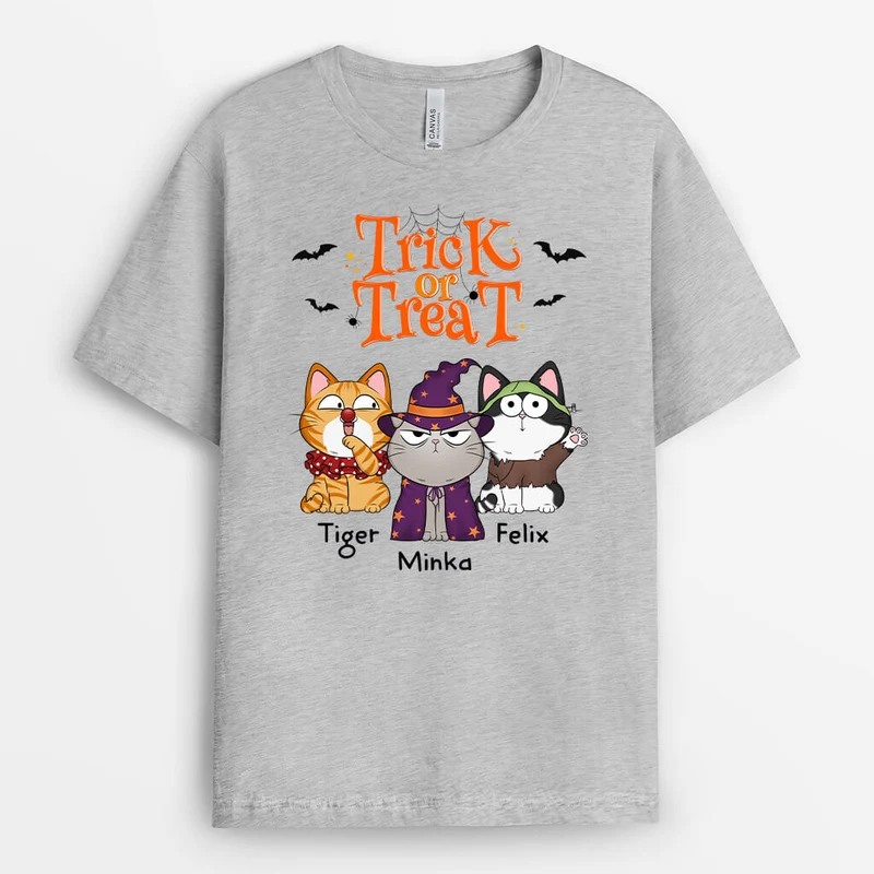Süßes Oder Saures - Personalisiertes Geschenk | T-shirts für Halloween