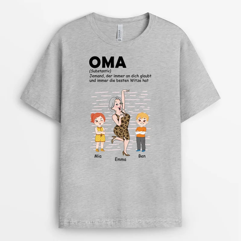 Definition Opa - Personalisiertes Geschenk | T-Shirt für Opas