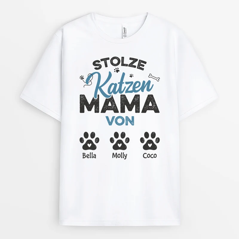 Stolzer Hundepapa Von - Personalisiertes Geschenk | T-shirt für Papas