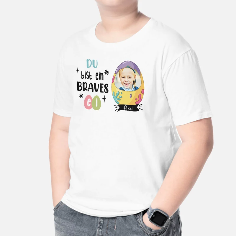 Du Bist Ein Gutes Ei - Personalisiertes Geschenk | T-shirt für Kinder