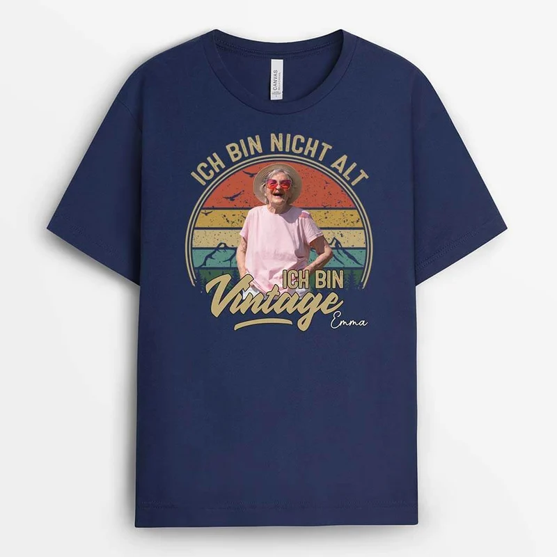 Ich Bin Nicht Alt Ich Bin Vintage - Personalisiertes Geschenk | T-shirt für Papas