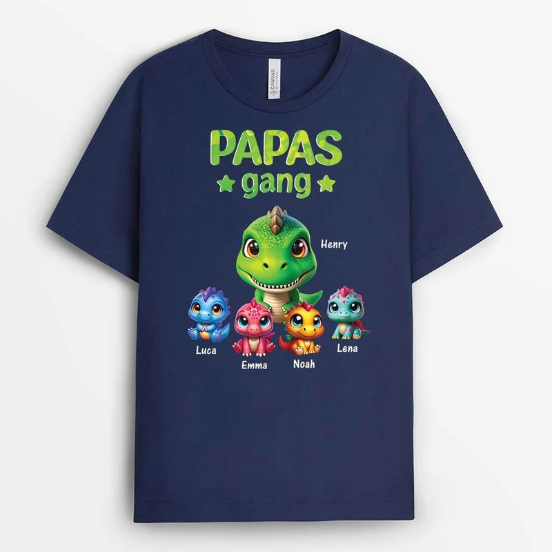 Papas/Opas Bande - Personalisiertes Geschenk | T-shirt für Opas/Papas