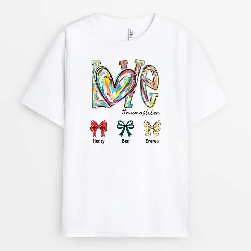 Omaleben - Personalisiertes Geschenk | T-Shirt für Omas und Mamas zu Weihnachten