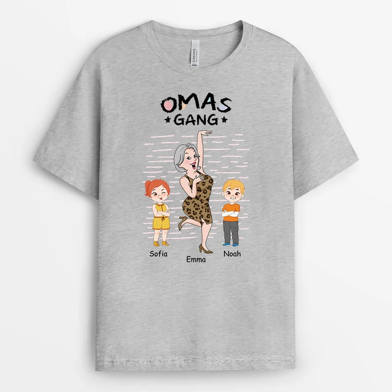 Opas Bande - Personalisiertes Geschenk | T-Shirt für Opas