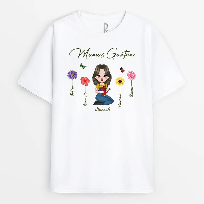 Omas Garten - Personalisiertes Geschenk | T-Shirt für Omas