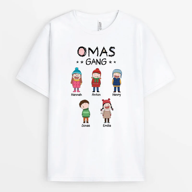 Omas/Mamas Bande - Personalisiertes Geschenk | T-Shirt für Damen