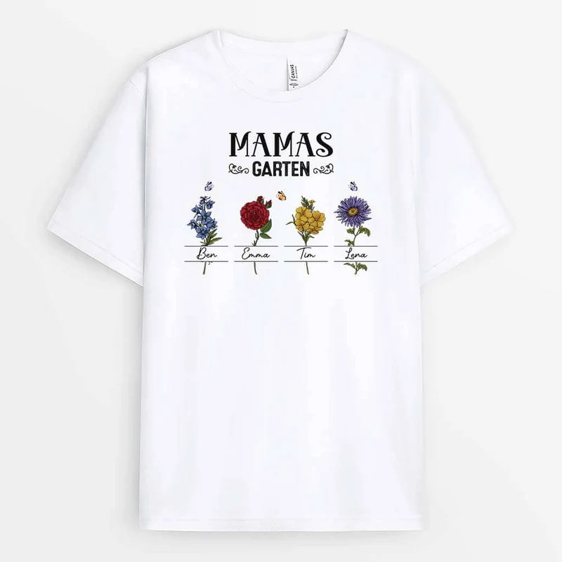 Omas Garten - Personalisiertes Geschenk | T-Shirt für Omas