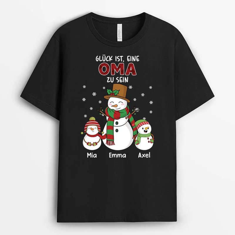 Ich Liebe Es Oma/Mama Zu Sein - Personalisiertes Geschenk | T-shirt für Omas/Mamas